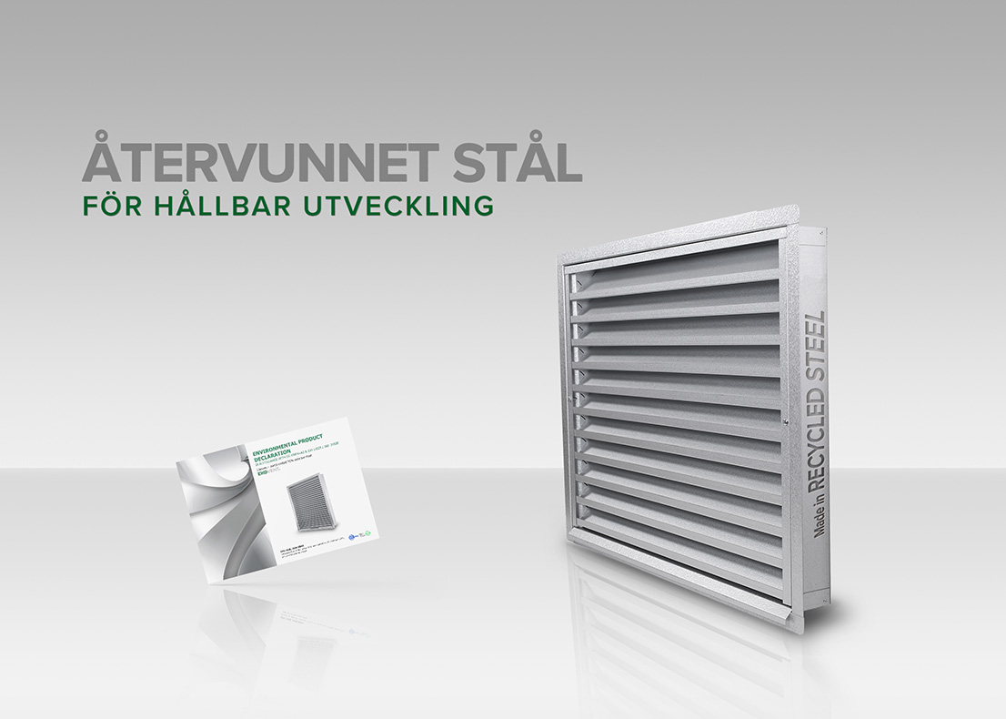 2024/01 - Återvunnet stål Galler